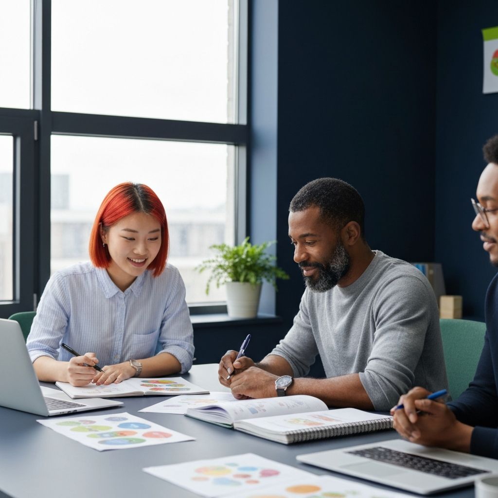 Jixelo team working on educational content